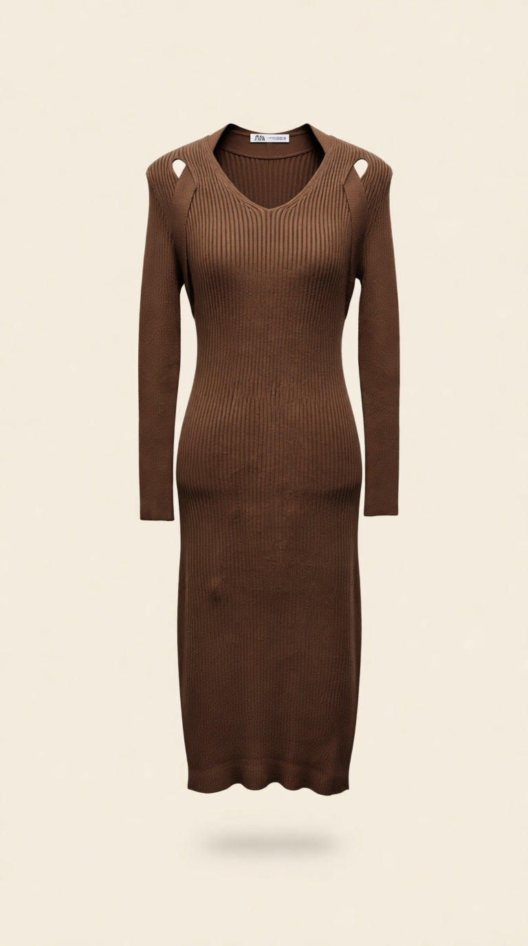 Halter neck Body cone Wtr Dress