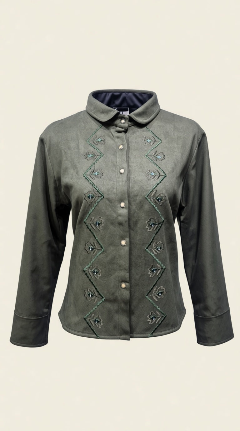 EMB suede Wtr NL Shirt