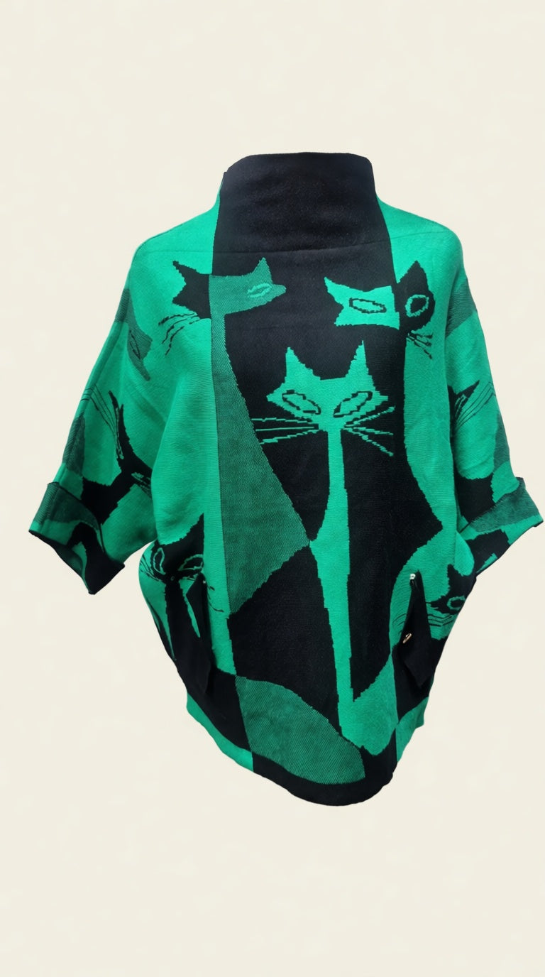 Drop Sholder POP Sweater