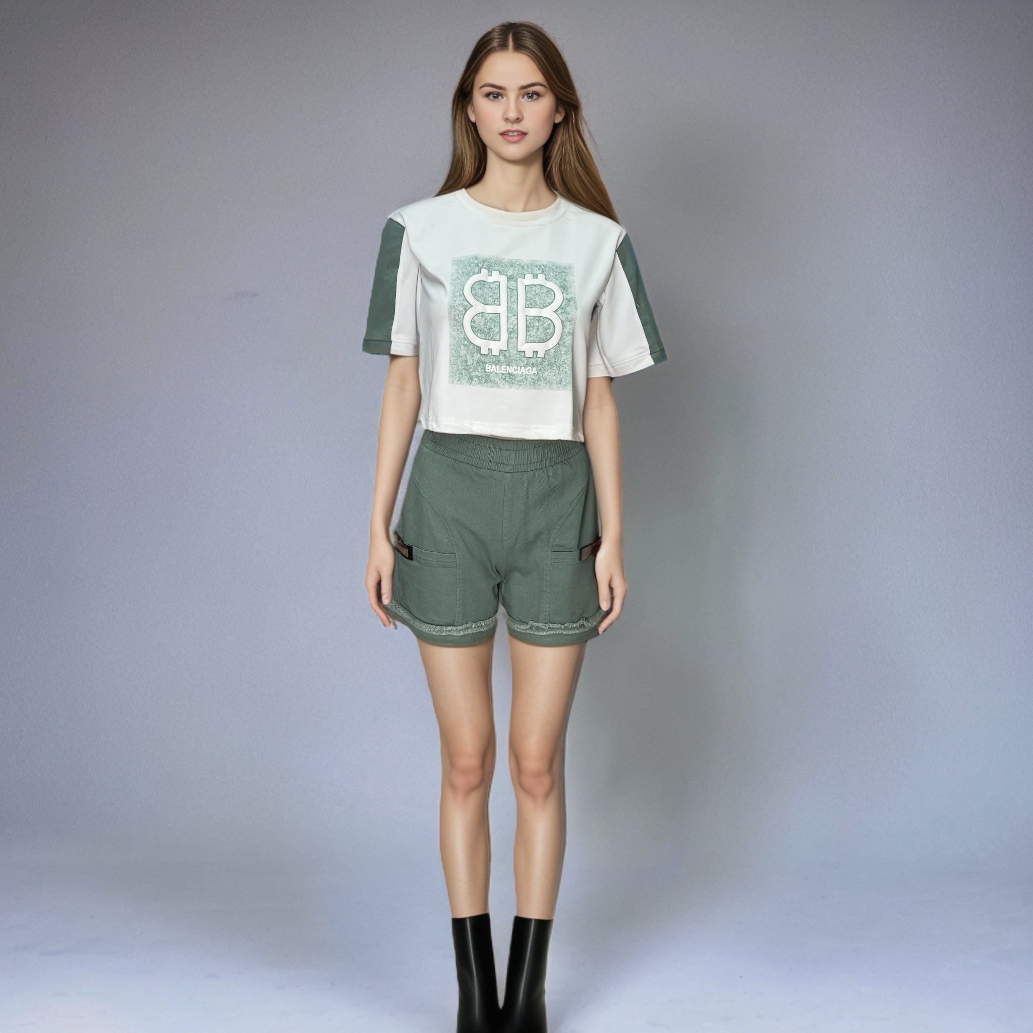 Playful Co-ord set with shorts and T-shirt