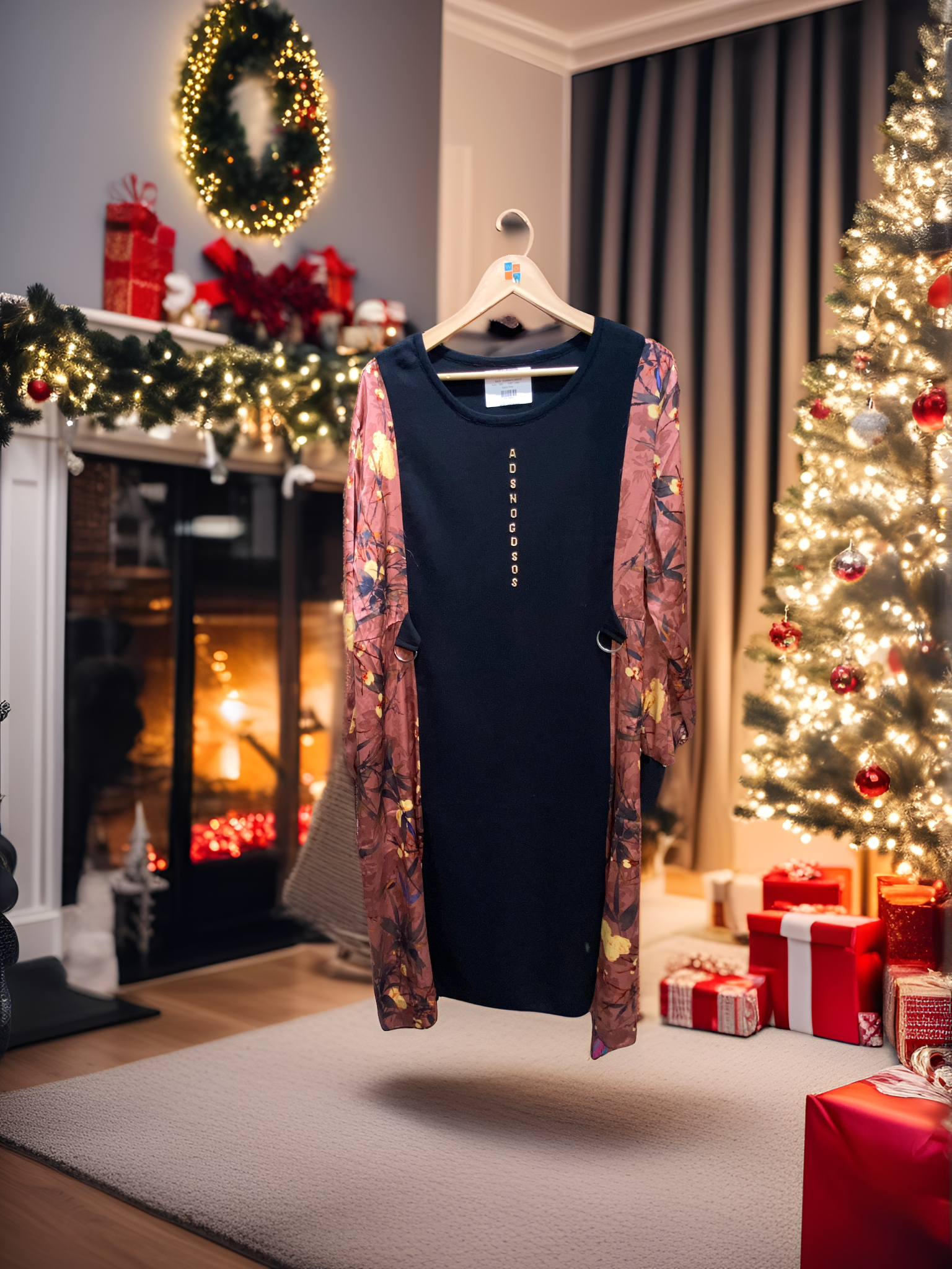 782 RN Kaftan Style With Sleeves Midi Dolman Sleeves