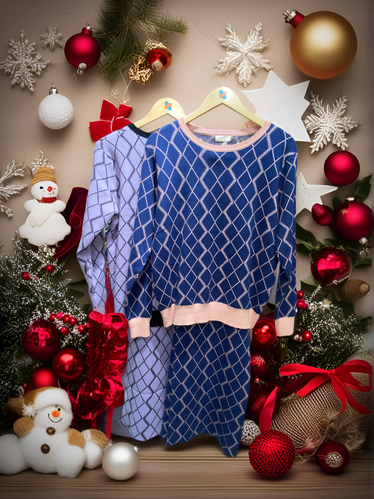 125 NL Boat Neck Casual Wear Self Print Co-ord Set, Bottom is Loose Palazzo SIZE - L-XL