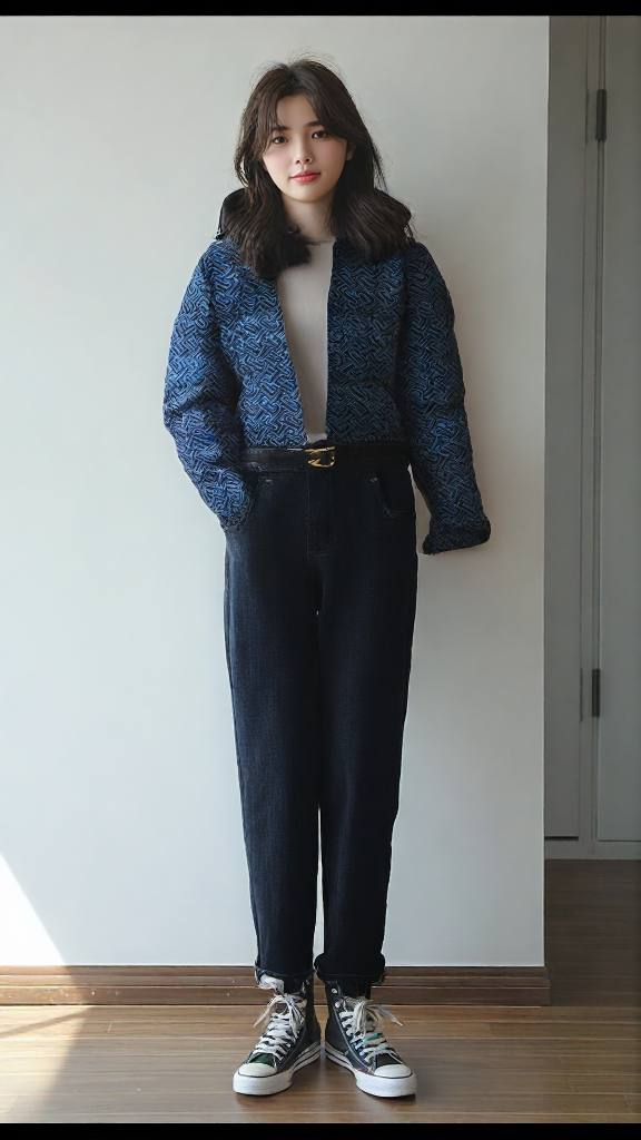 BURBERY Puffer Crop zipper Jacket