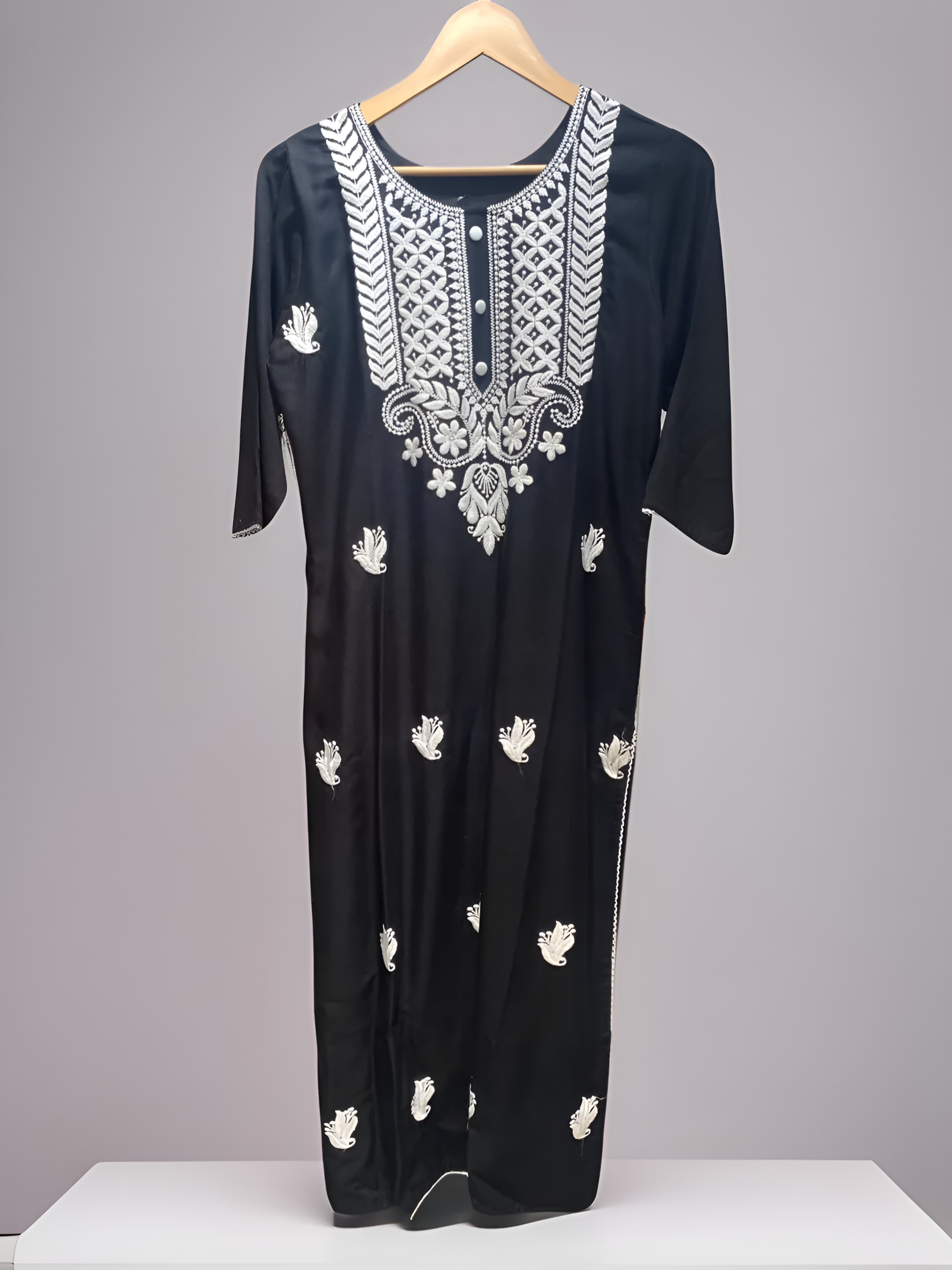 Rayon Yoga Emb Kurti 1074-10