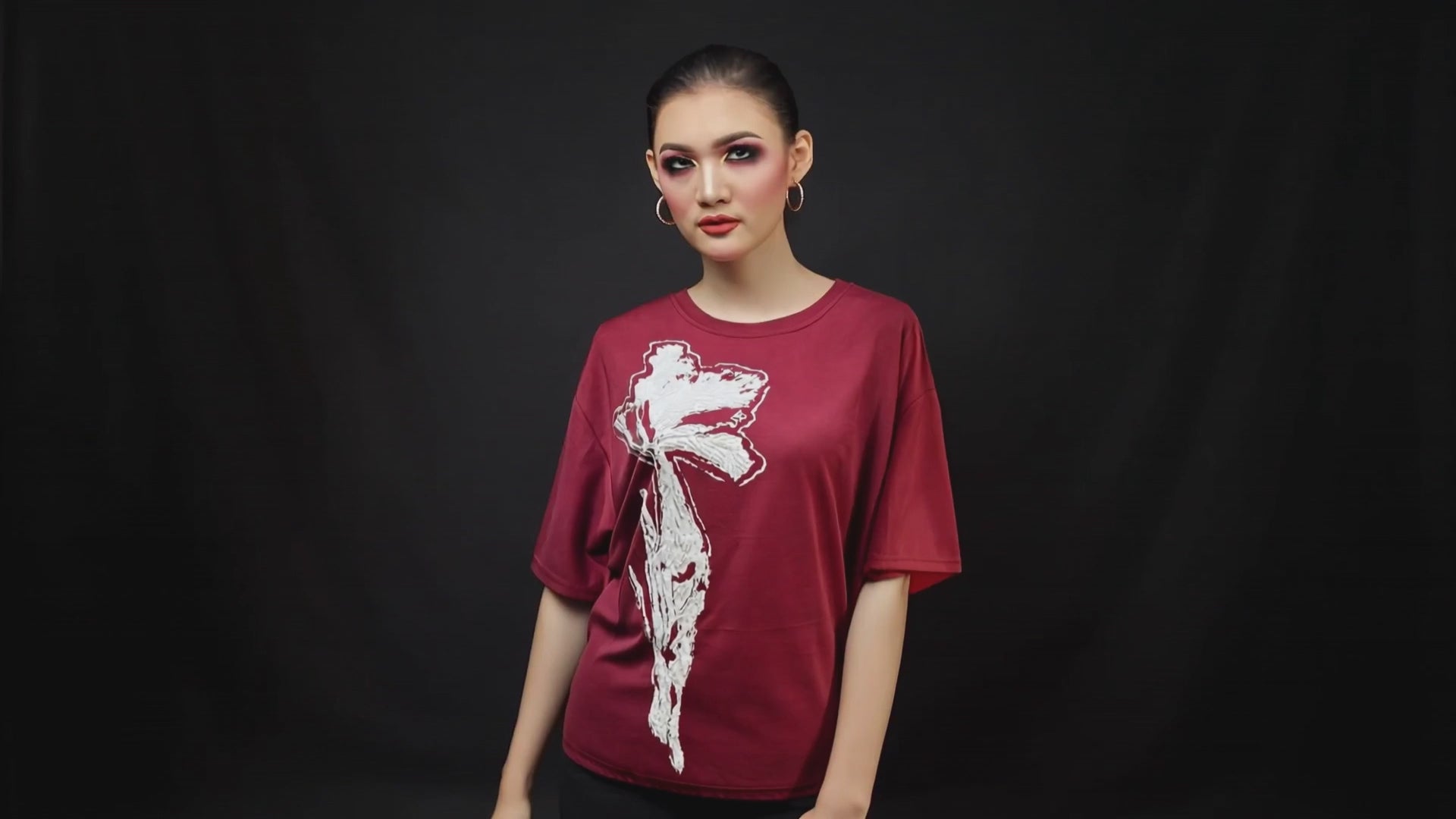 Beads Work Soft T-shirt top